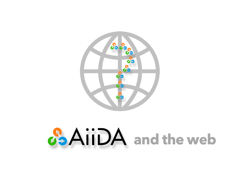 AiiDA and the web